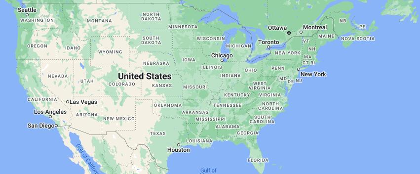 US Cellular 网络覆盖地图