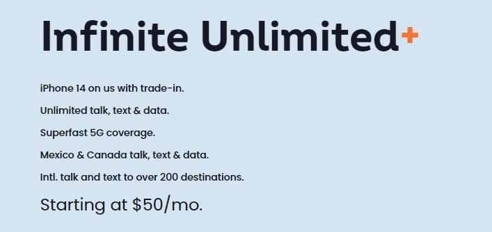 Boost Infinite Unlimited+ 计划